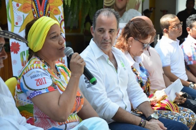 Maribel Ejea, coordinadora Desfile del Rey Momo.