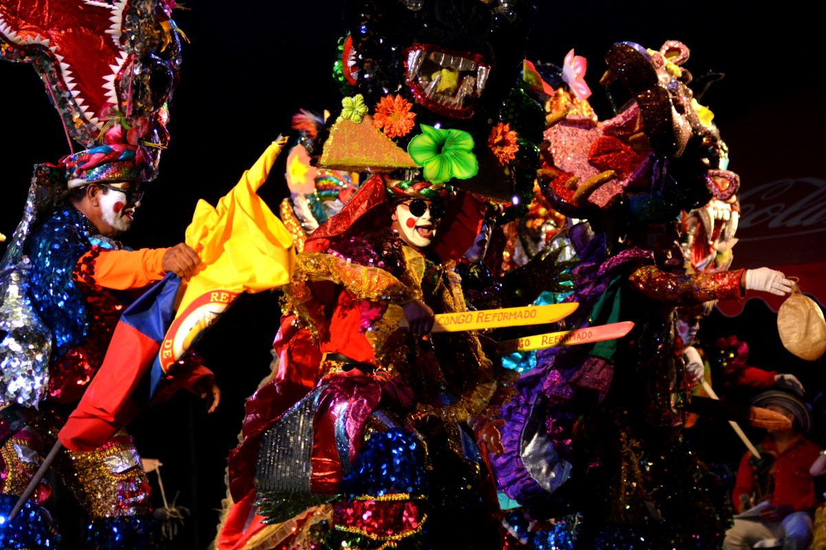La Danza del Congo Reformado, con más de 60 años de participación en el Carnaval.