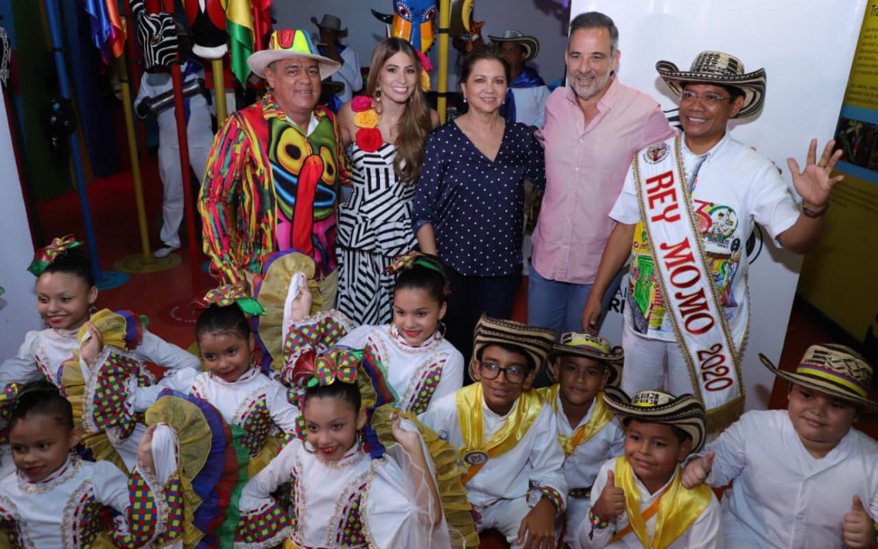 Con agenda carnavalera, Rey Momo Alcides Romero se tomó los medios de comunicación