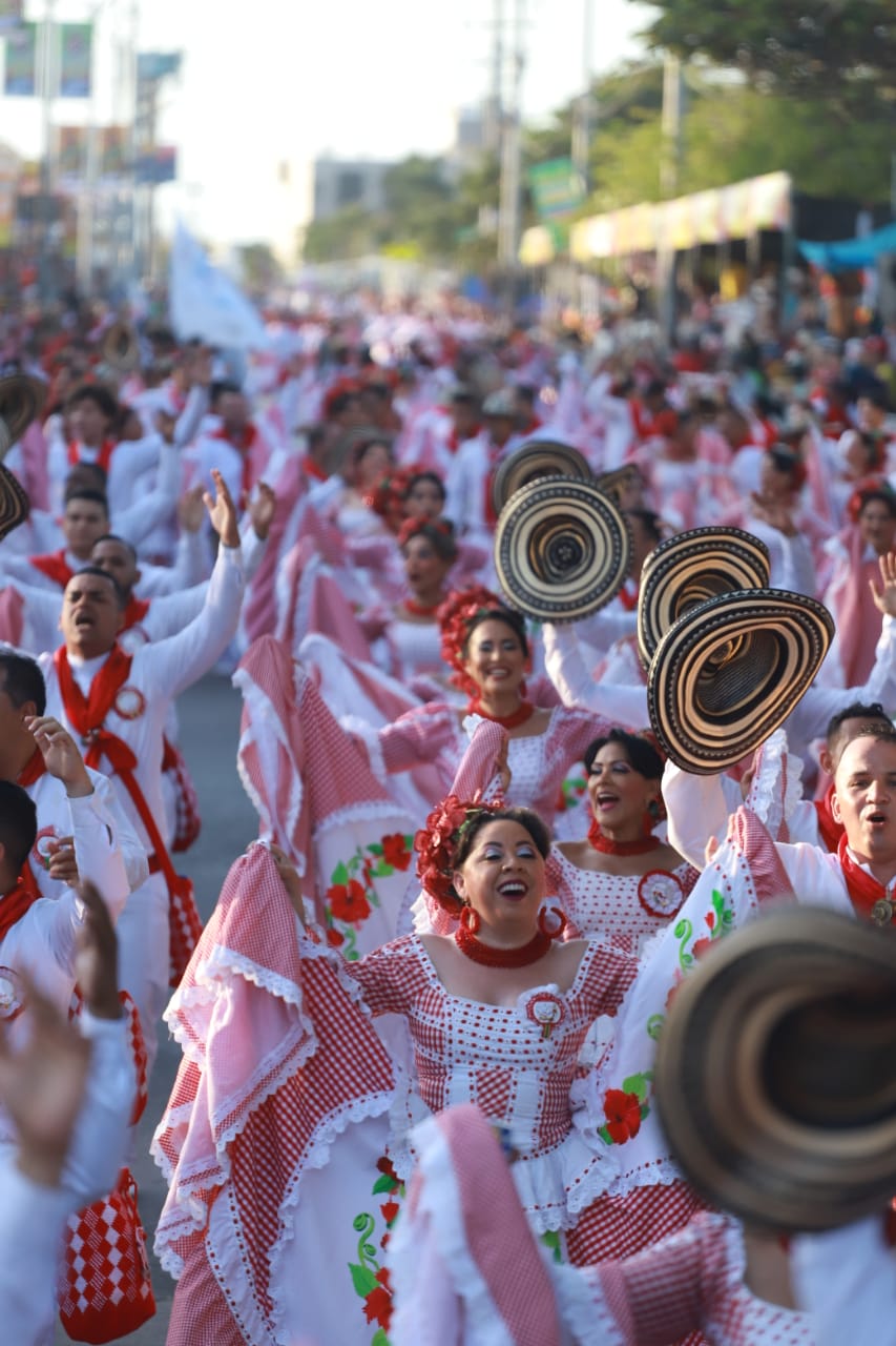 La fuerza cultural del Carnaval de Barranquilla, presente en la Gran Parada de Tradición
