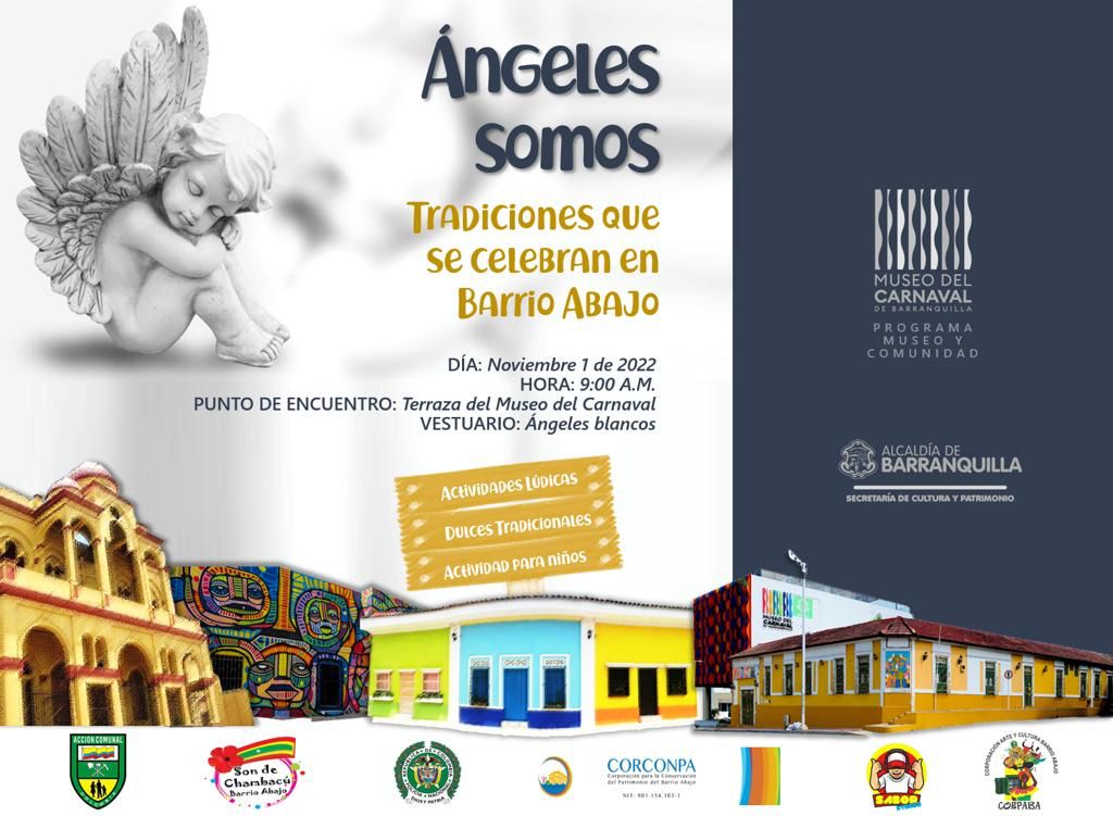 Museo del Carnaval y vecinos de Barrio Abajo celebran el Día de Los Angelitos