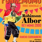 Reyes Momos del Carnaval hacen homenaje a Robinson Albor en su Rancho Currambero