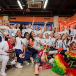 El Museo del Carnaval se llenó de belleza, con la visita de las participantes a Miss Universe Colombia 2024