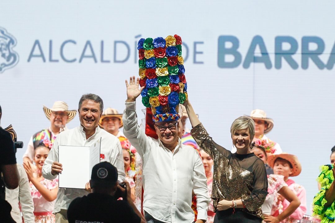 Histórica e imponente participación de Barranquilla y Carnaval en Festival Vallenato