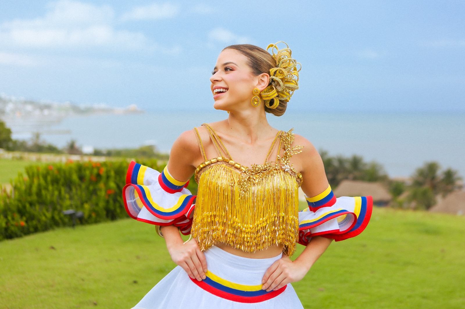 La Reina del Carnaval de Barranquilla invita a celebrar los 100 años de la selección Colombia