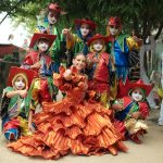 La Reina Tatiana llegó a Sabanalarga con su bancanería para invitar al Carnaval de Barranquilla 2025