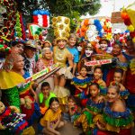 La Reina del Carnaval 2025 izó las banderas de los Congos en un domingo lleno de tradición