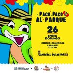 Con Paco Paco al Parque continúa la agenda del Carnaval de los Niños 2025