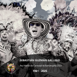 Fallece Sebastián Guzmán Gallego, rey Momo del Carnaval de Barranquilla 2023