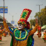 El Congo Grande de Barranquilla celebra 150 años de historia con su izada de bandera