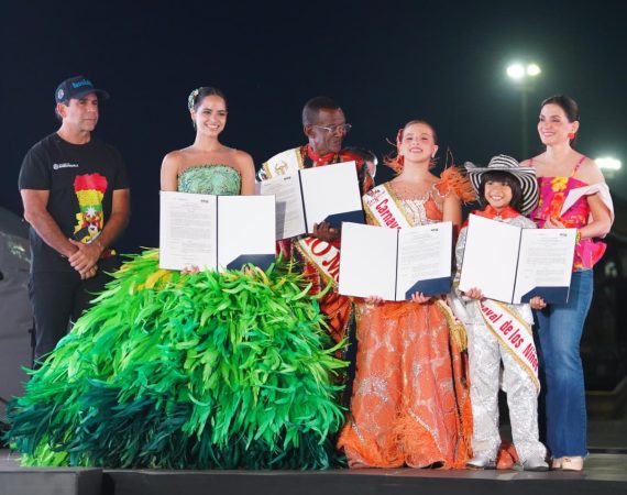 ¡Empezó la fiesta!, Barranquilla recibió a los reyes del Carnaval 2027 en el Gran Malecón